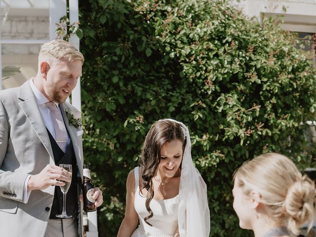 Tom and Natalie's Wedding in Lower Froyle, Hampshire 5