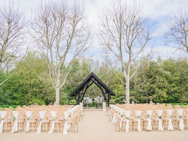 Harry and Bex's Wedding in Lower Froyle, Hampshire 3