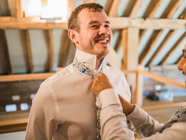 Harry and Bex's Wedding in Lower Froyle, Hampshire 6