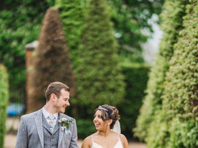 Harry and Bex's Wedding in Lower Froyle, Hampshire 12