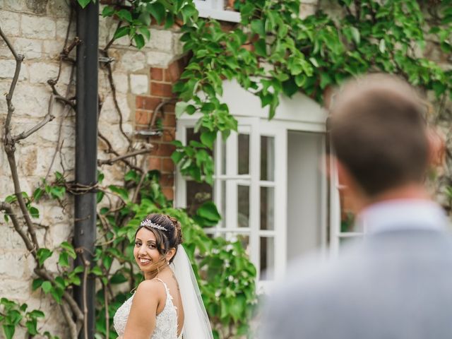 Harry and Bex's Wedding in Lower Froyle, Hampshire 13