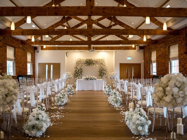 Alistair and Stephanie's Wedding in Rufford Abbey, Nottinghamshire 20