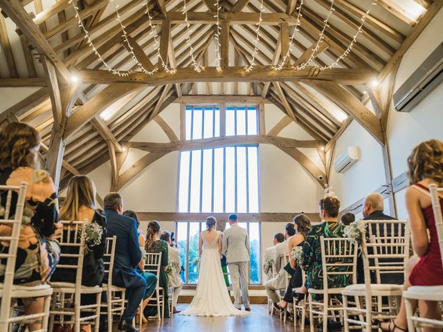 Callum and Hannah's Wedding in Bordon, Hampshire 7