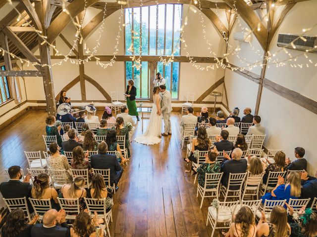 Callum and Hannah's Wedding in Bordon, Hampshire 9