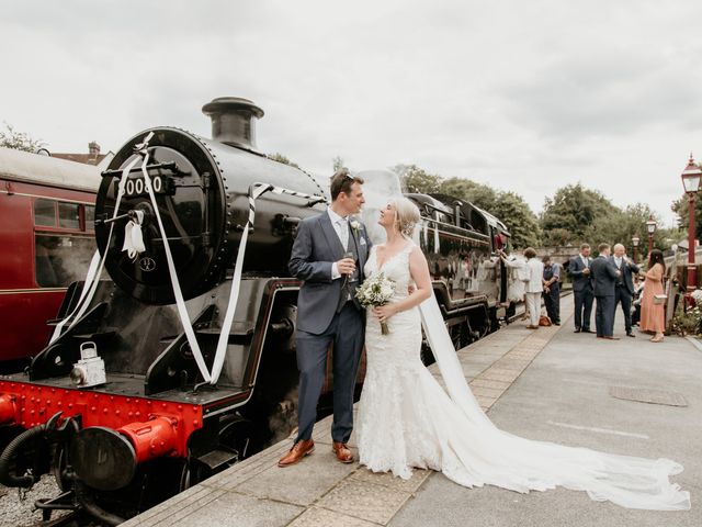 Bryony and Jonny&apos;s Wedding in Shottle, Derbyshire 3