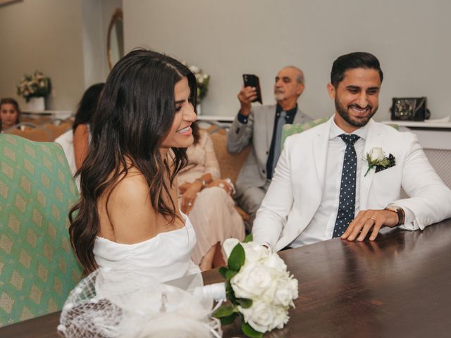 Aron and Helen's Wedding in Richmond-upon-Thames, Surrey 58