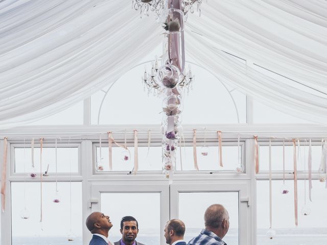 Charlotte and Saeed&apos;s Wedding in St. Ives, Cornwall 16