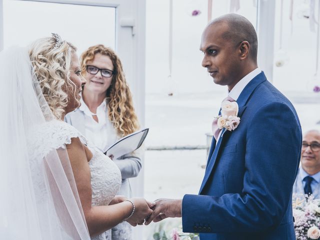 Charlotte and Saeed&apos;s Wedding in St. Ives, Cornwall 27