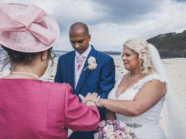 Charlotte and Saeed&apos;s Wedding in St. Ives, Cornwall 35