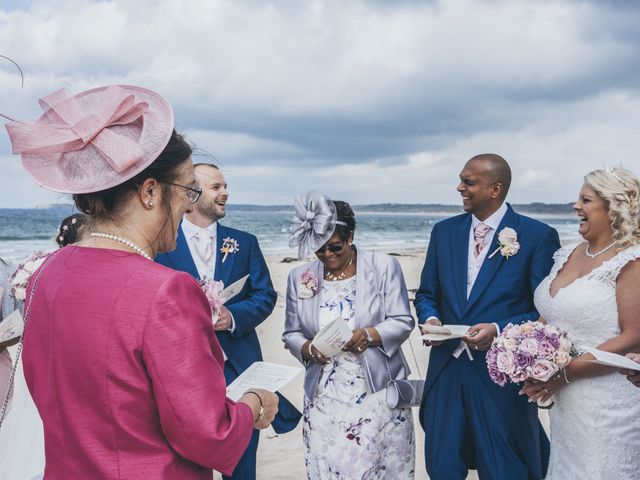 Charlotte and Saeed&apos;s Wedding in St. Ives, Cornwall 36