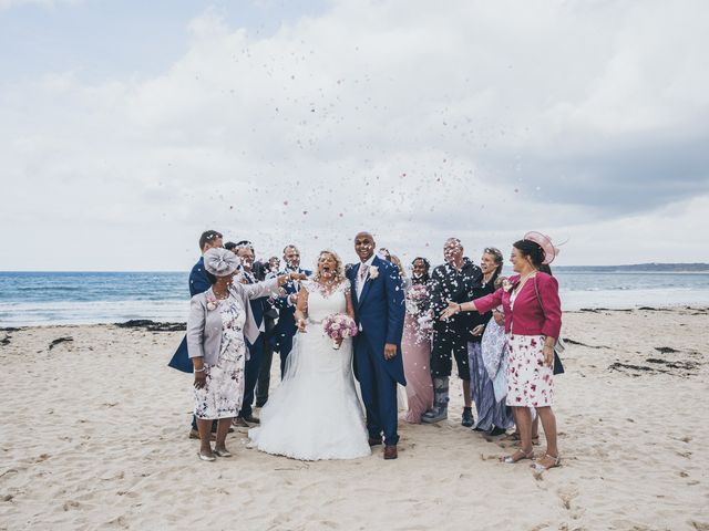 Charlotte and Saeed&apos;s Wedding in St. Ives, Cornwall 38