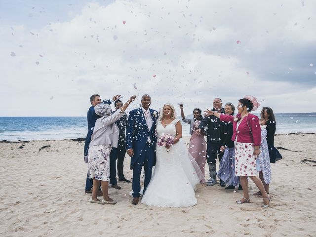 Charlotte and Saeed&apos;s Wedding in St. Ives, Cornwall 39