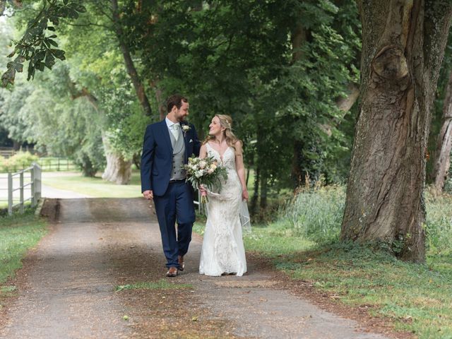 James and Charlotte&apos;s Wedding in Buckingham, Buckinghamshire 54