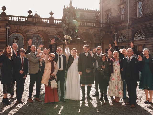 Paul and Karolina's Wedding in Edinburgh, Lothian &amp; Borders 12