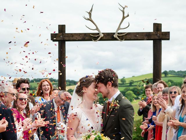 George and Claire&apos;s Wedding in Tiverton, Devon 41