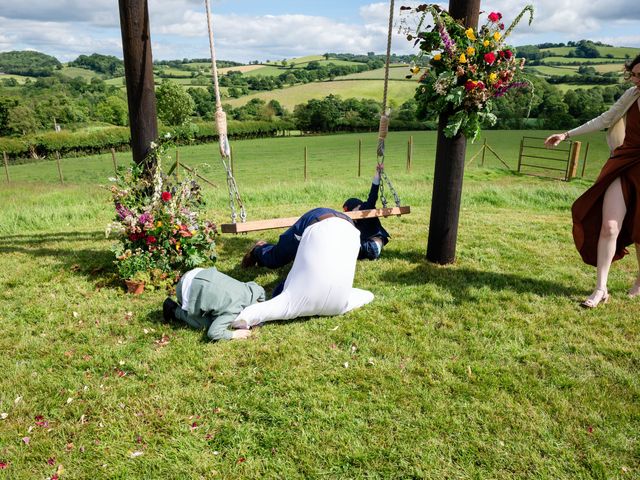 George and Claire&apos;s Wedding in Tiverton, Devon 70