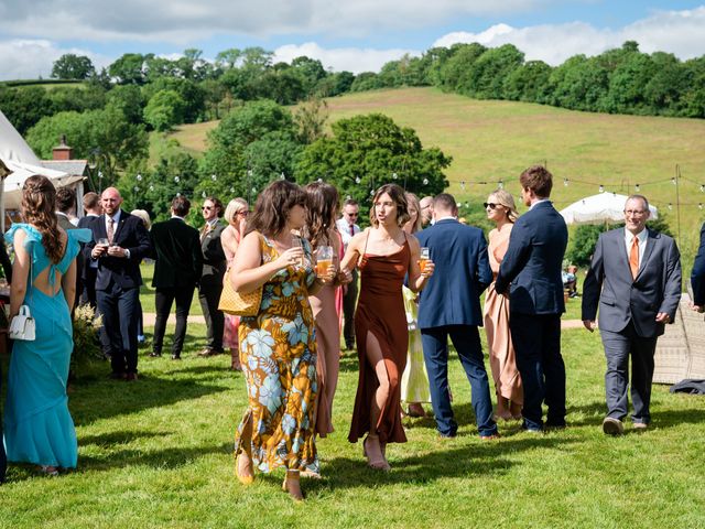 George and Claire&apos;s Wedding in Tiverton, Devon 71