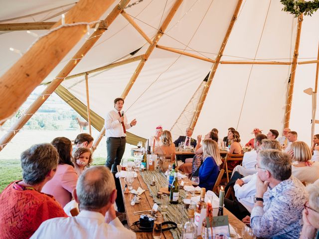 George and Claire&apos;s Wedding in Tiverton, Devon 81