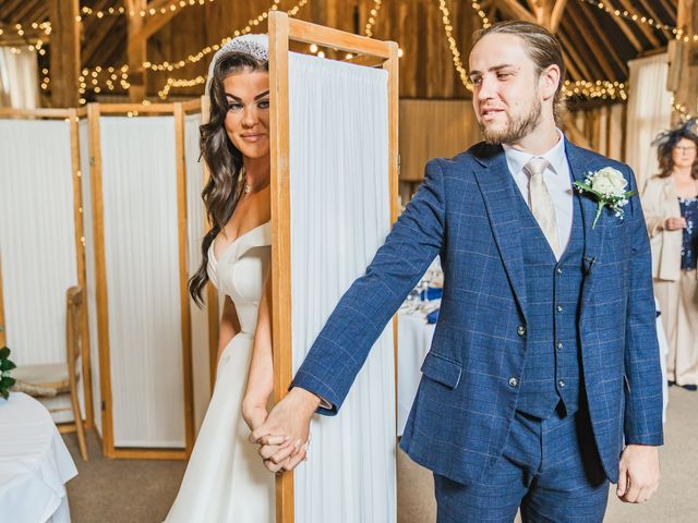 George and Amie's Wedding in Whitchurch, Hampshire 10