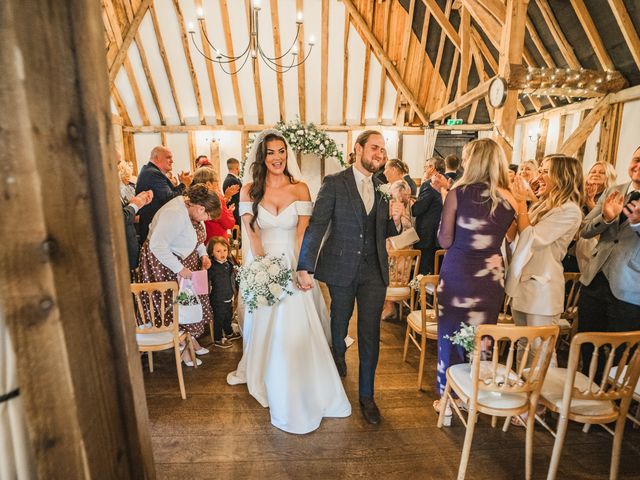 George and Amie's Wedding in Whitchurch, Hampshire 12