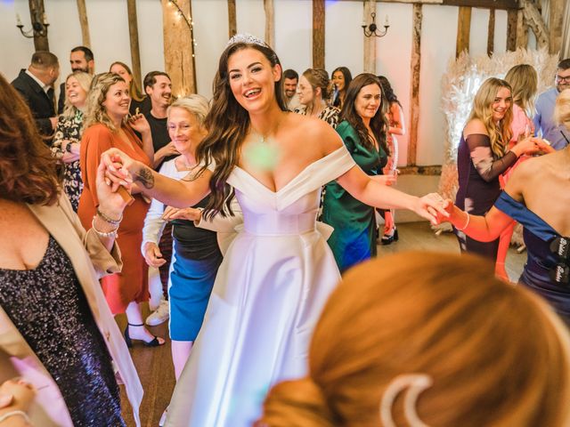 George and Amie's Wedding in Whitchurch, Hampshire 19