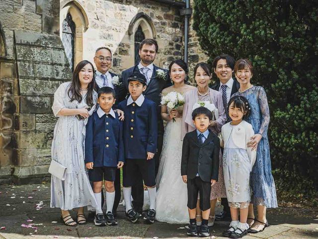 Alex and Arisa&apos;s Wedding in Corbridge, Northumberland 24