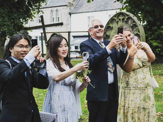 Alex and Arisa&apos;s Wedding in Corbridge, Northumberland 28