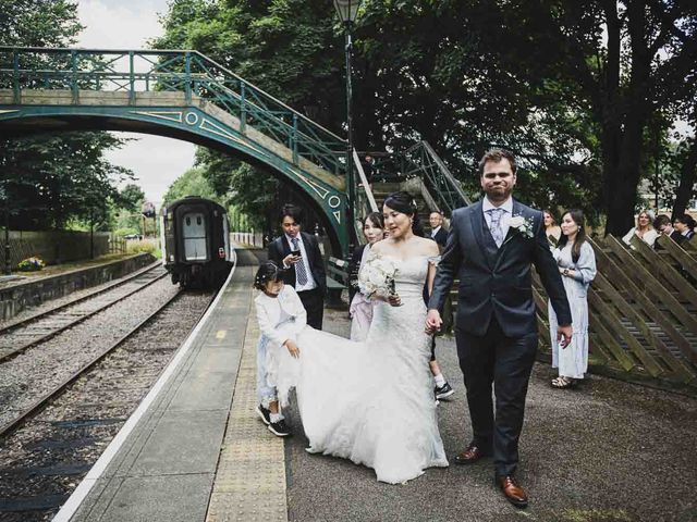 Alex and Arisa&apos;s Wedding in Corbridge, Northumberland 41