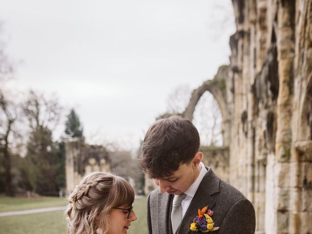 Callum and Natasha's Wedding in York, North Yorkshire 14