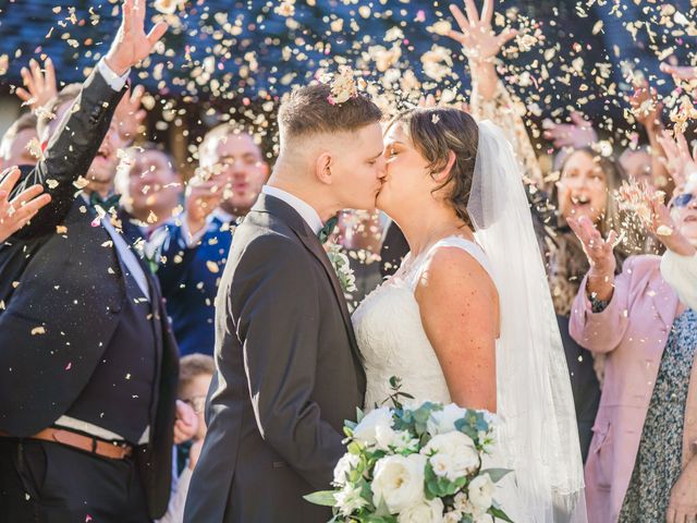Jake and Danielle's Wedding in Yateley, Hampshire 8