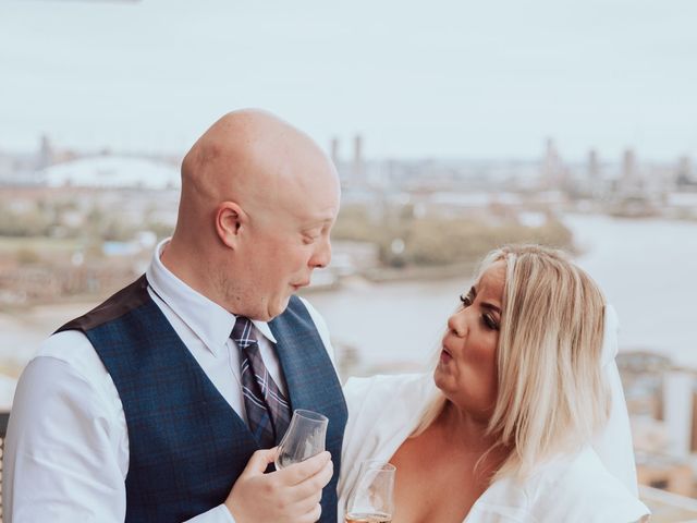 Paige and Thomas's Wedding in Marylebone, West Central London 5