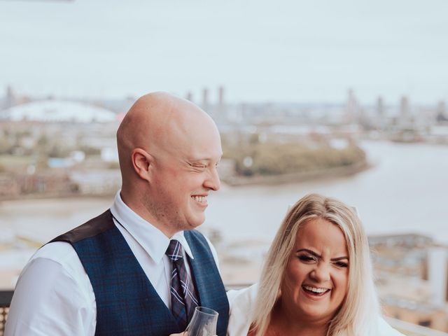 Paige and Thomas's Wedding in Marylebone, West Central London 6