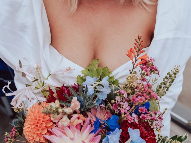 Paige and Thomas's Wedding in Marylebone, West Central London 7
