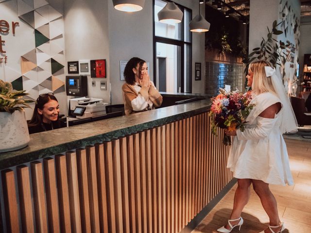Paige and Thomas's Wedding in Marylebone, West Central London 8