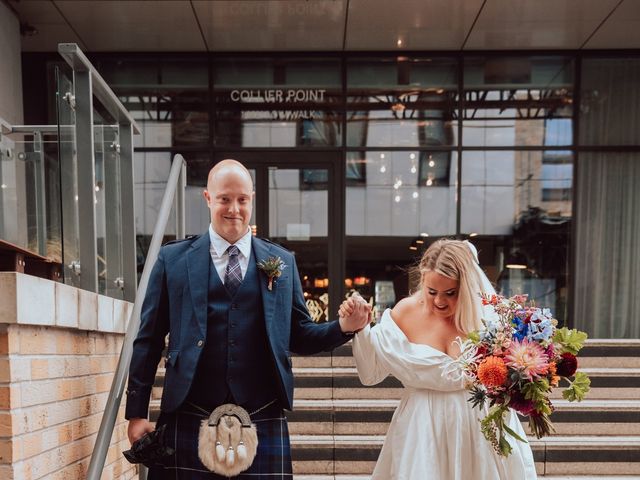 Paige and Thomas's Wedding in Marylebone, West Central London 9