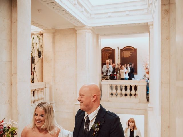 Paige and Thomas's Wedding in Marylebone, West Central London 11