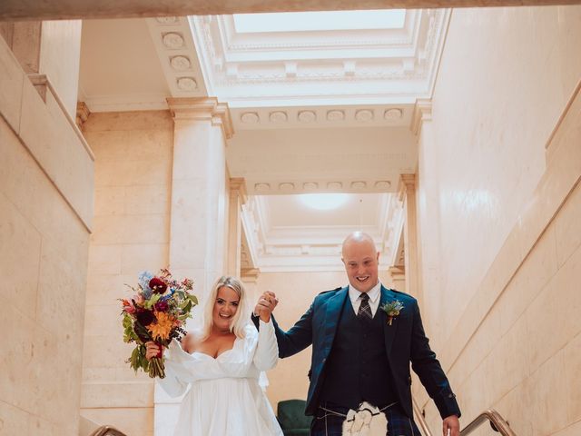 Paige and Thomas's Wedding in Marylebone, West Central London 17