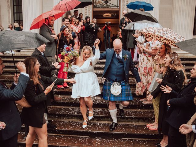 Paige and Thomas's Wedding in Marylebone, West Central London 21