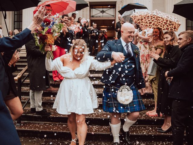 Paige and Thomas's Wedding in Marylebone, West Central London 23