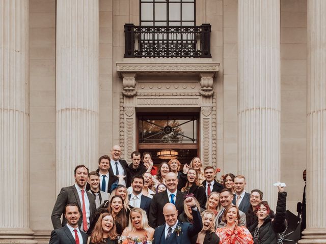 Paige and Thomas's Wedding in Marylebone, West Central London 25