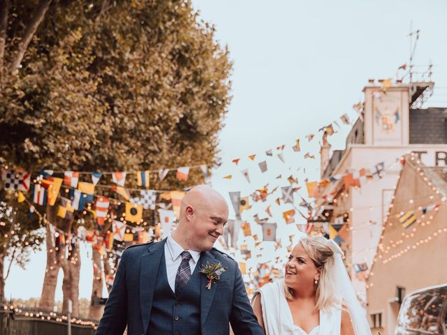 Paige and Thomas's Wedding in Marylebone, West Central London 34