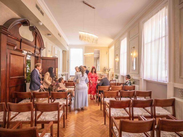 Henry and Amelia's Wedding in London - South West, South West London 13