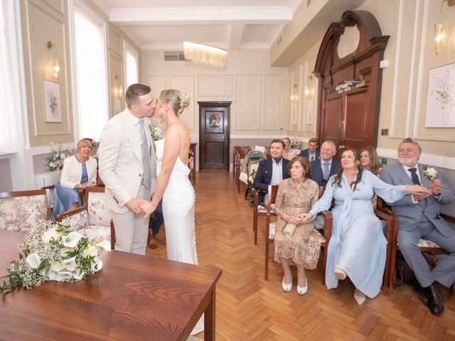 Henry and Amelia's Wedding in London - South West, South West London 29