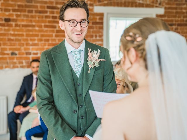 Toby and Jess's Wedding in Sopley, Hampshire 13