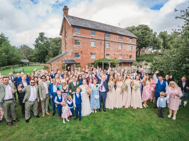 Toby and Jess's Wedding in Sopley, Hampshire 16