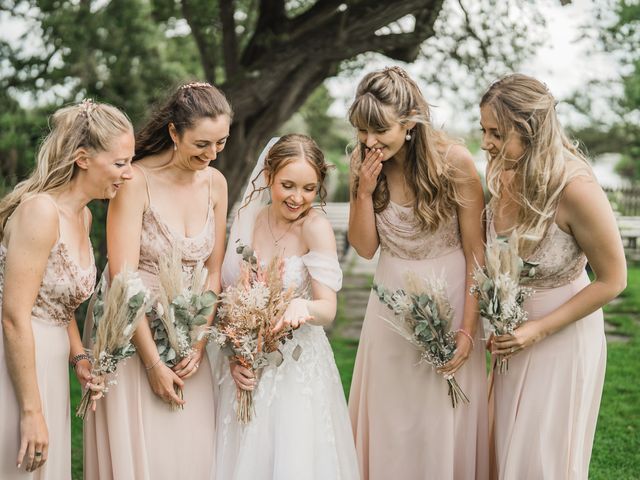Toby and Jess's Wedding in Sopley, Hampshire 17