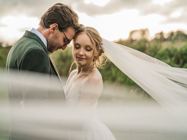 Toby and Jess's Wedding in Sopley, Hampshire 1