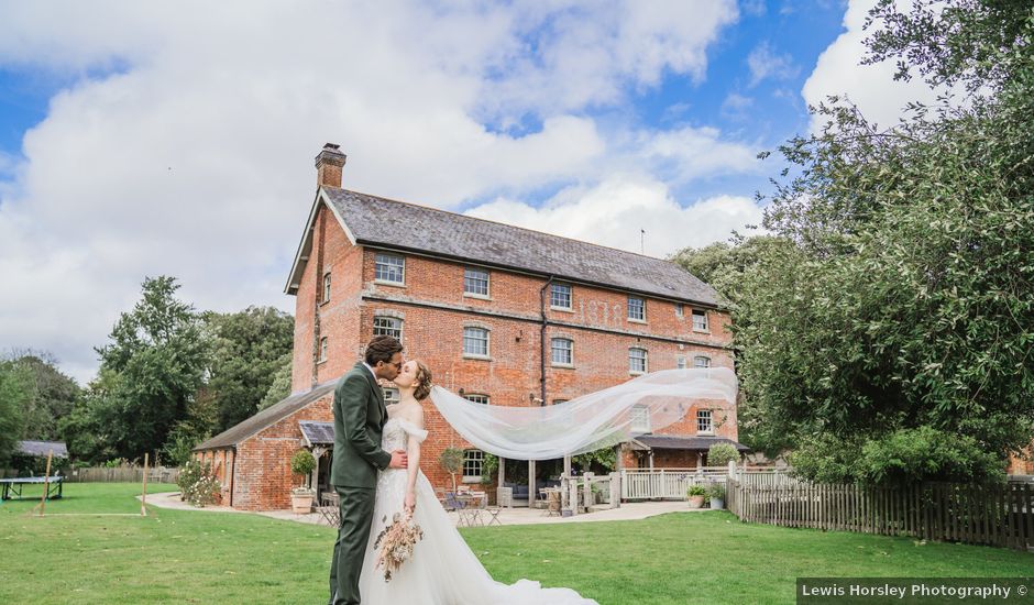 Toby and Jess's Wedding in Sopley, Hampshire