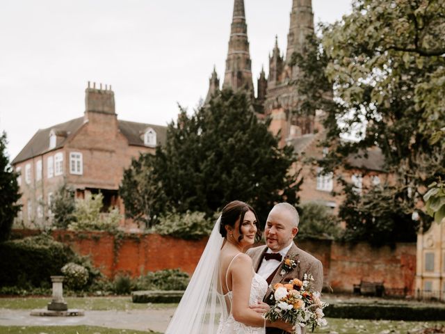 Lee and Kate&apos;s Wedding in Lichfield, Staffordshire 37