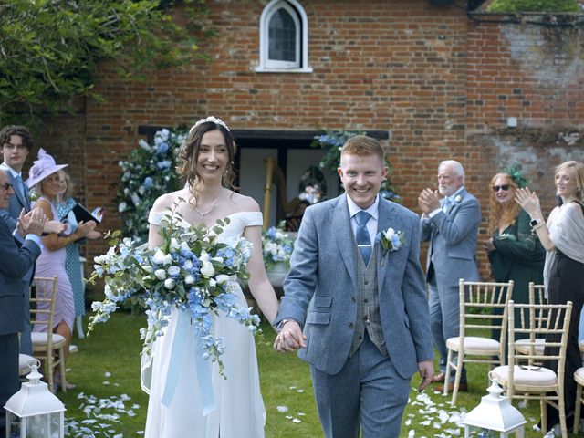 Charlie and Xanthe's Wedding in Woodbridge, Suffolk 2